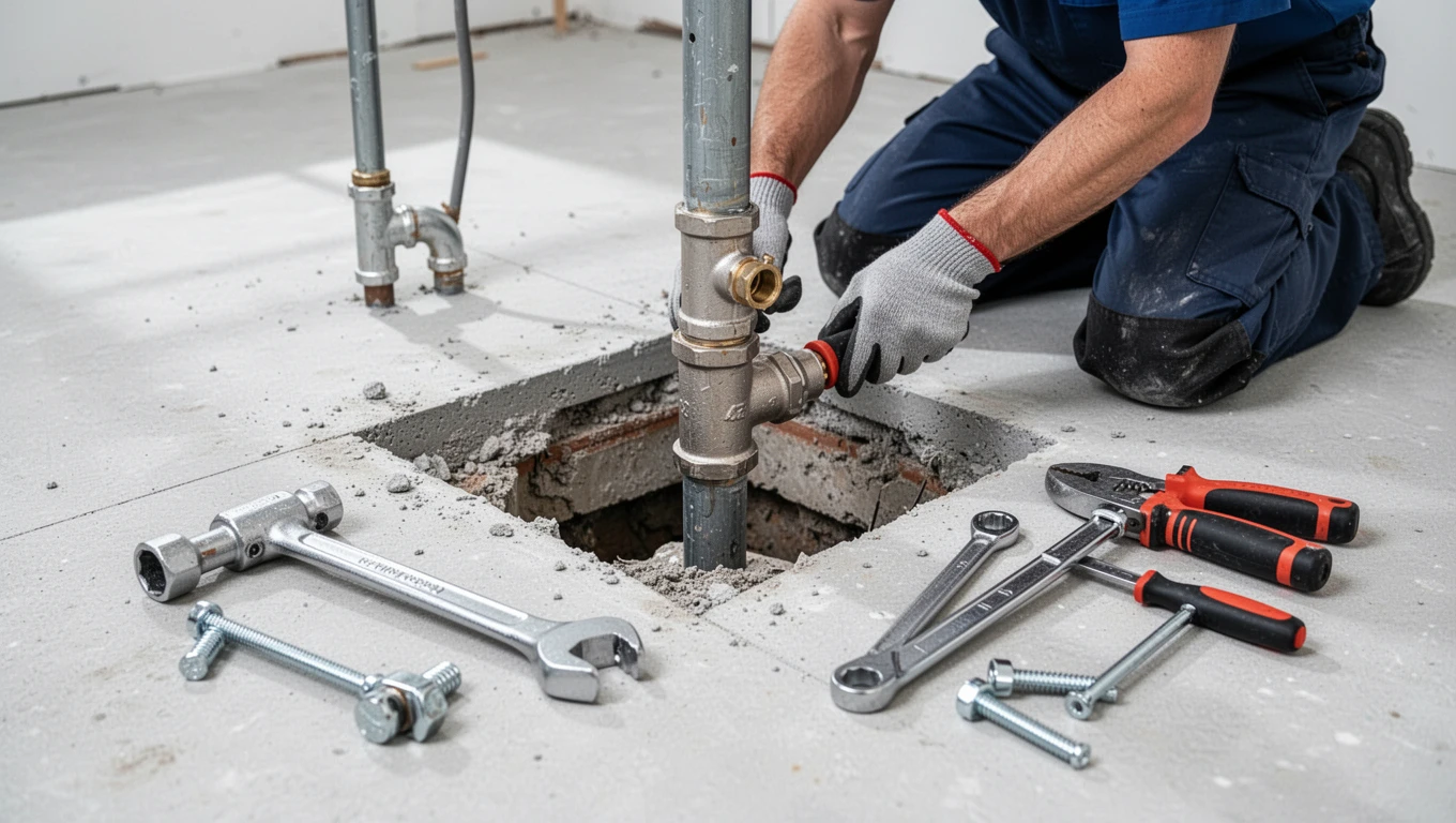 Slab Leak Repair